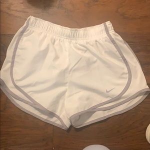 White Nike Shorts